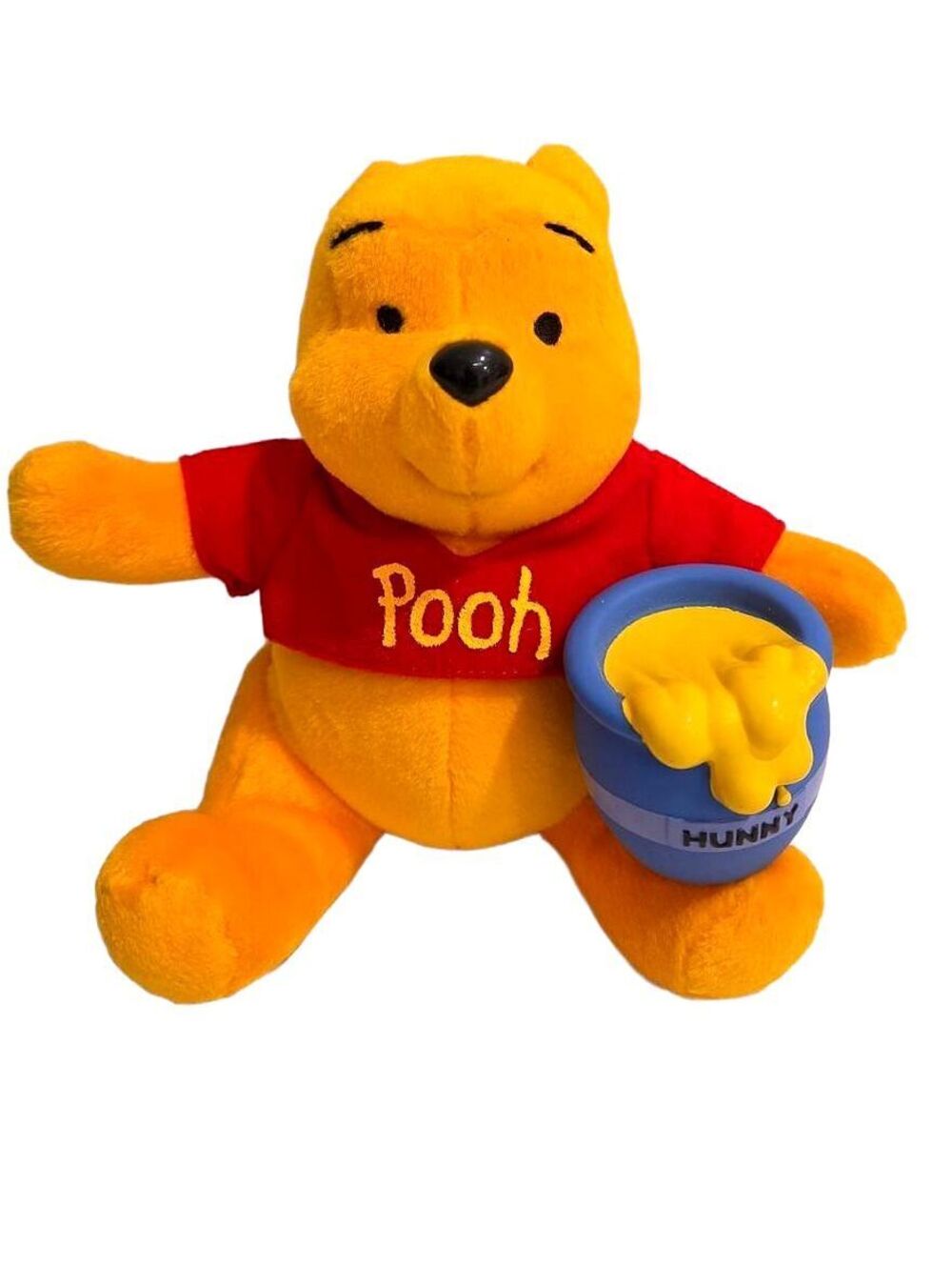 Vintage 1998 McDonald's Winnie the Pooh Hunny Pot Plush 7" Disney